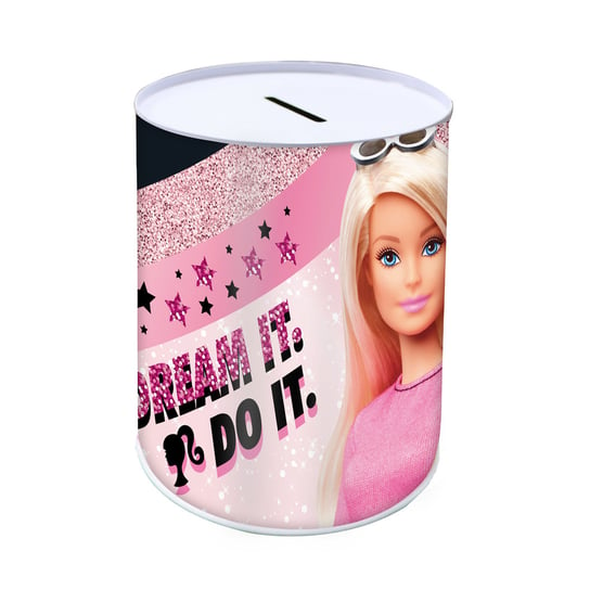 Skarbonka metalowa DIAKAKIS Barbie, 10x15 cm Diakakis