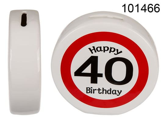 Skarbonka OOTB Happy Birthday 40. urodziny OOTB