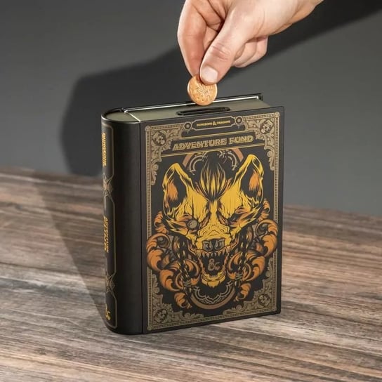 Skarbonka PALADONE Księga Dungeons & Dragons, 4,5x14,5x18,5 cm Paladone