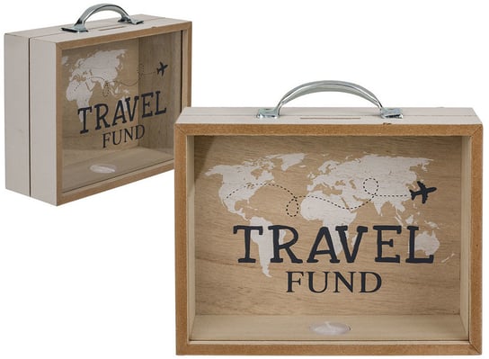 Skarbonka zbiórka podróżnika - Travel Fund Out of The Blue