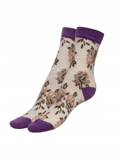 Skarpetki Bawełniane Fiore Roses 100 Den 38-42 FiORE