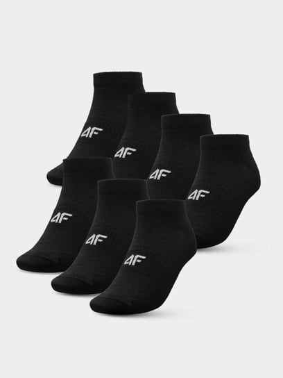 Skarpetki casual niskie (7-pack) uniseks 4F 4FAW24USOCU383-20S Czarny 4F