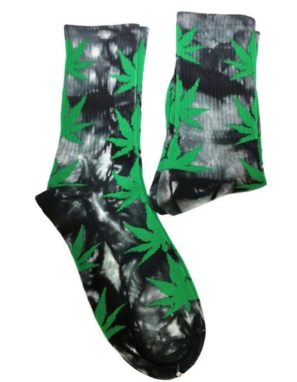Skarpetki Cieniowane Zielone Liście Marihuany, Inna marka