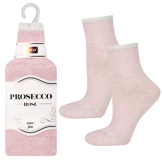 Skarpetki damskie SOXO Prosecco w banderoli-35–40 SOXO