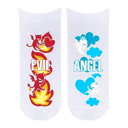Skarpetki duże - "Evil , Angel" (Seria 15.4) Rezon