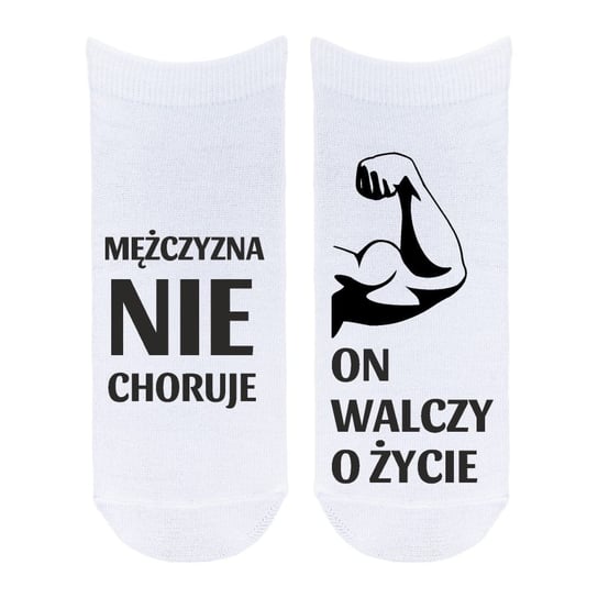 Skarpetki duże - "Mężczyzna nie choruje..." (Seria 8.1) Rezon