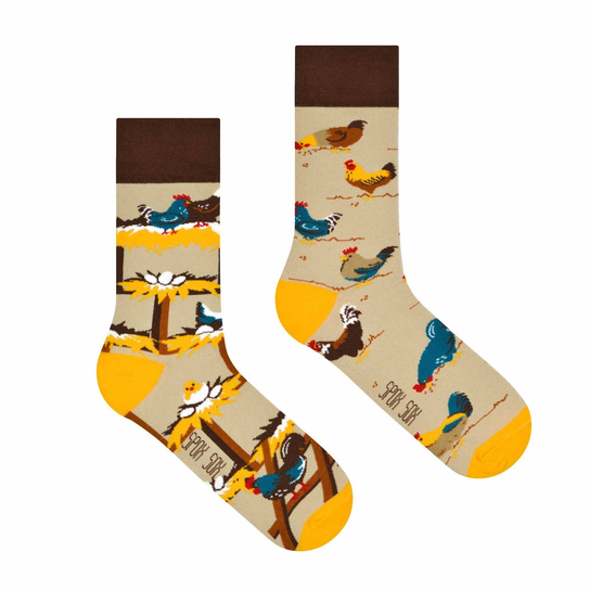 Skarpetki Kury 44-46 Spox Sox