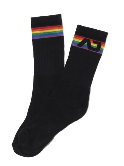 Skarpetki męskie | Ad Rainbow Socks AD839 Black | ADDICTED-l-xl ADDICTED