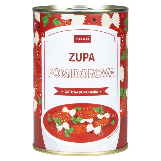 Skarpetki męskie kolorowe SOXO GOOD STUFF pomidorowa w puszce - 40–45 SOXO
