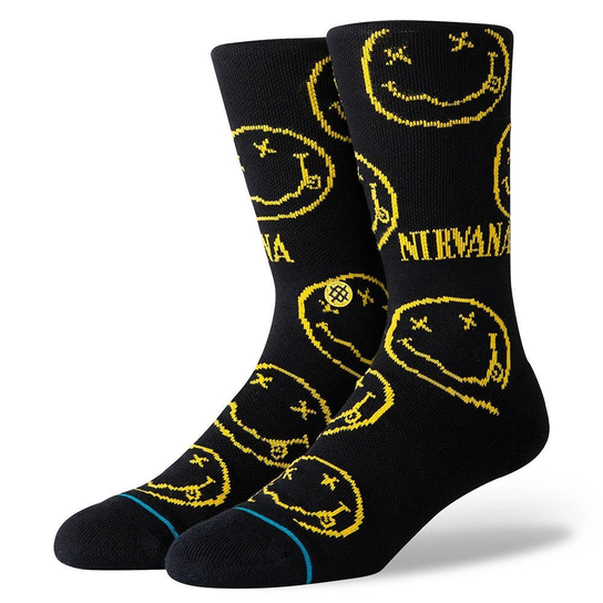 Skarpetki Nirvana - Yellow Smiley-S Stance