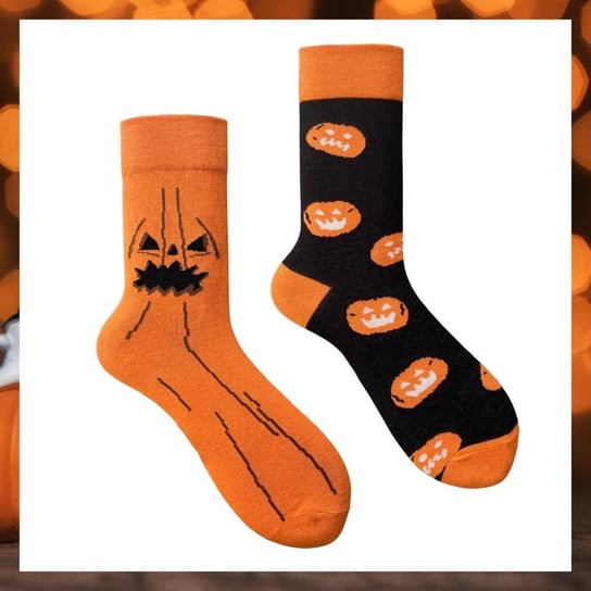 Skarpetki Scary Pumpkin W Dynie Halloween - 35-38 HESE