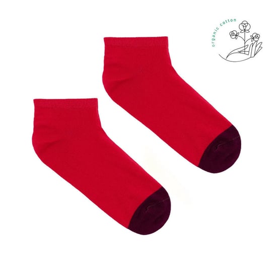 Skarpetki stopki czerwone 42-46 KABAK