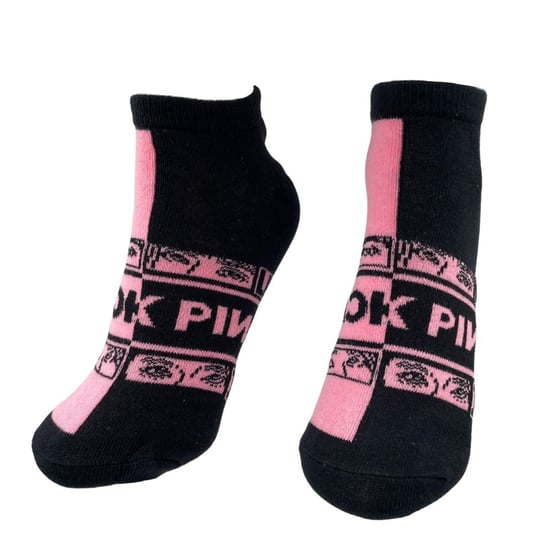 Skarpetki Stopki Różowo Czarne Black Pink 2 Damskie 36-40 Inna marka