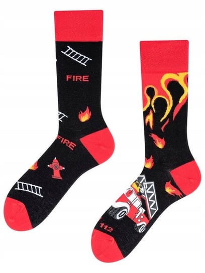 Skarpetki TODO SOCKS Strażak Socks on Fire 35-38 Todo Socks