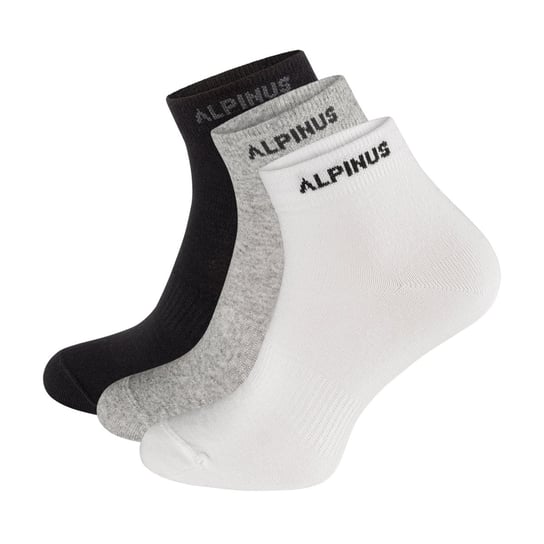 Skarpety Alpinus Puyo 3pack czarne, szare, białe FL43767 Alpinus