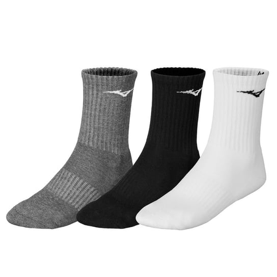 Skarpety Do Biegania Mizuno Training Socks 3P | Black/White/Grey Rozmiary L Mizuno