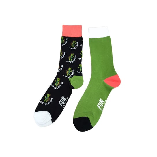 Skarpety FUNSOCKS UNISEX MOTIFS SOCKS 2P-41-46 FUNSOCKS