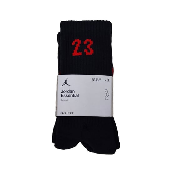 Skarpety koszykarskie Air Jordan Essentials Crew 3-pak  - DA5718-011-34-38 AIR Jordan