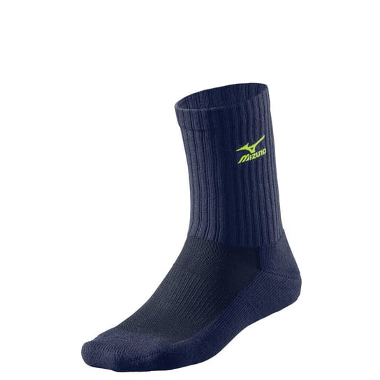Skarpety Mizuno Volley Socks Medium Granatowe M / 38-40 Mizuno