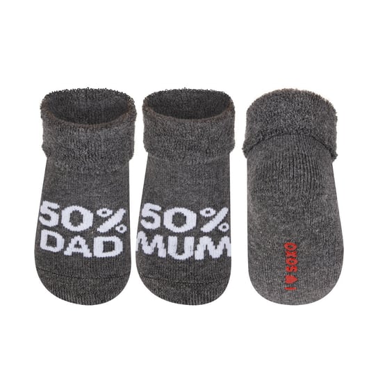 Skarpety niemowlęce SOXO 50% MUM 50% DAD - 16–18 SOXO