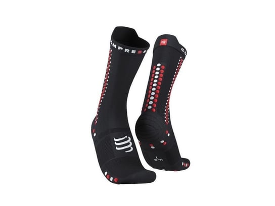 Skarpety Rowerowe Compressport Racing Socks V 4.0 Bike | Black/Red 35-38 Compressport