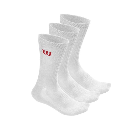 Skarpety Wilson Crew Sock 3 Szt. Białe Wilson