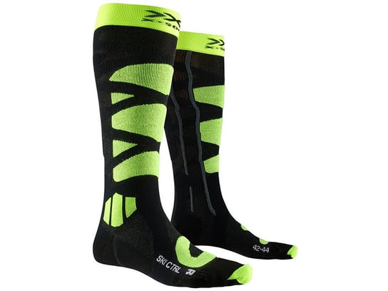 Skarpety X-Socks Ski Control 4.0 Anthracite Melange / Python Yellow G039 2021 X-Socks