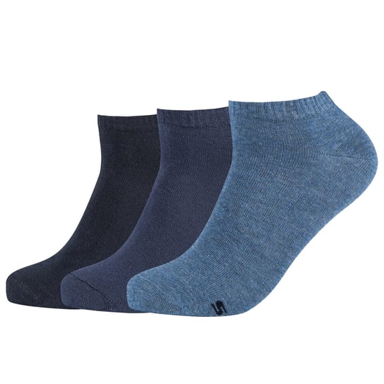 Skechers 3PPK Men Sneaker Socks SK43006-5801, Kobieta/Mężczyzna, Skarpetki, Niebieski SKECHERS