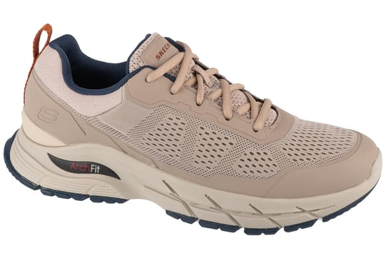 Skechers Arch Fit Baxter - Pendroy 210353-TPE, Męskie, buty sneakers, Beżowy SKECHERS