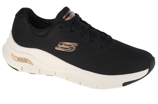 Skechers Arch Fit-Big Appeal 149057-Bkrg Damskie Sneakersy Czarne SKECHERS