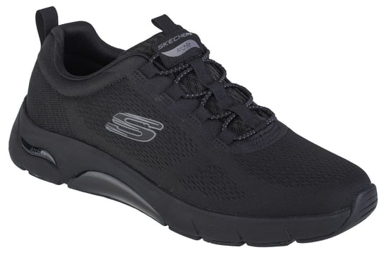 Skechers Arch Fit - Billo 232556-BBK, Męskie, buty sneakers, Czarne SKECHERS