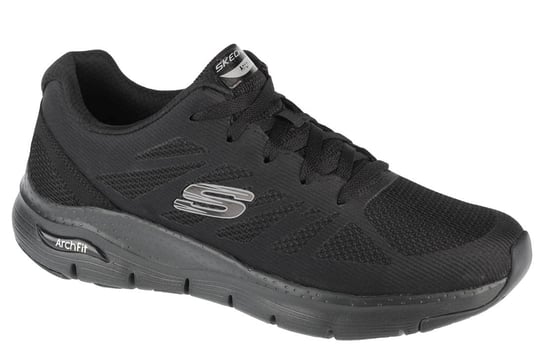 Skechers Arch Fit-Charge Back 232042-Bbk Męskie Buty Treningowe Czarne SKECHERS