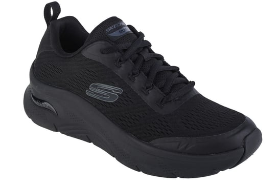 Skechers Arch Fit D'Lux-Sumner 232502-BBK, Męskie, buty sneakers, Czarne SKECHERS