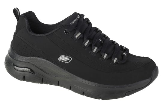 Skechers Arch Fit Metro Skyline 149147-BBK, Damskie, buty sneakers, Czarne SKECHERS