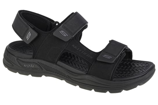 Skechers Arch Fit Motley Sd-Kontra Sandal 204349-BLK, Męskie, sandały, Czarne SKECHERS