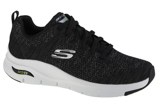 Skechers Arch Fit Paradyme 232041-Bkw Męskie Sneakersy Czarne SKECHERS