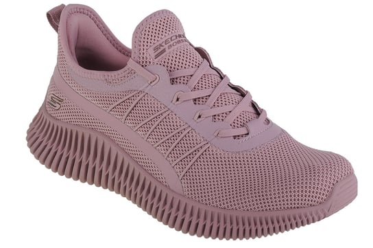 Skechers Bobs Geo-New Aesthetics 117417-ROS, Damskie, buty sneakers, Różowy SKECHERS