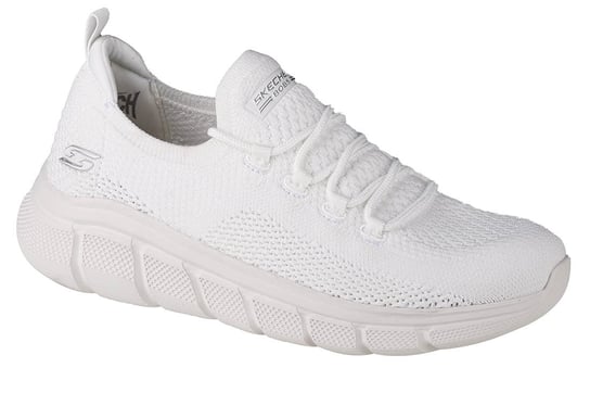 Skechers Bobs Sport B Flex-Color Connect 117121-WHT, Damskie, buty sneakers, Biały SKECHERS