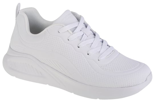 Skechers Bobs Sport Buno - How Sweet 117151-WHT, Damskie, buty sneakers, Biały SKECHERS