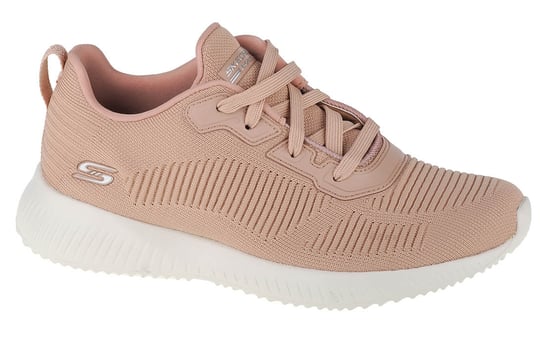 Skechers Bobs Squad-Tough Talk 32504-NUDE, Damskie, buty sneakers, Różowy SKECHERS