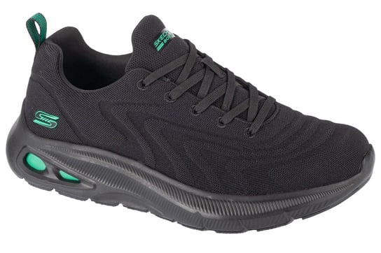 Skechers Bobs Unity - Sleek Revive 118075-BBK, Męskie, buty sneakers, Czarne SKECHERS