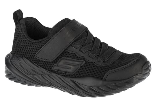 Skechers, Buty chłopięce, Nitro Sprint-Kordon 400083L-BBK, czarne, rozmiar 33 SKECHERS