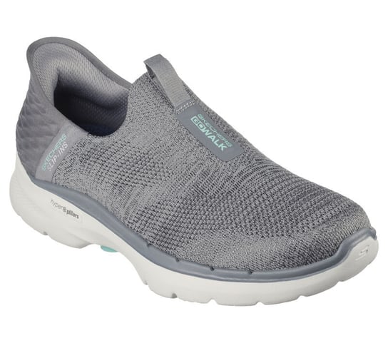 SKECHERS Buty damskie Go Walk 6 Fablous 124569-GRY 38,5 EU SKECHERS