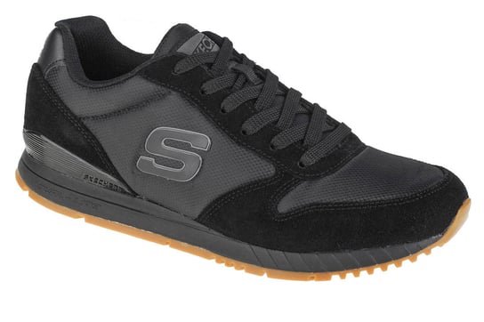 Skechers, Buty sneakers męskie, Sunlite-Waltan 52384-BBK, czarny, rozmiar 45 1/2 SKECHERS