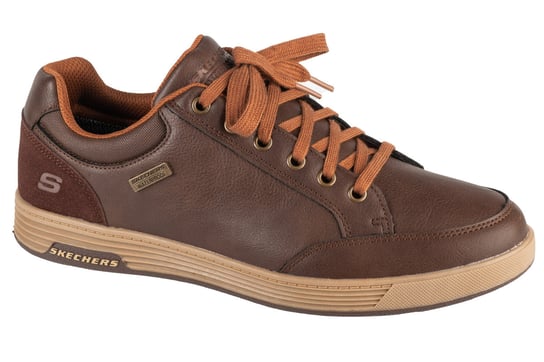 Skechers Cavell - Sparkman 210944-CHOC, Męskie, buty sneakers, Brązowy SKECHERS