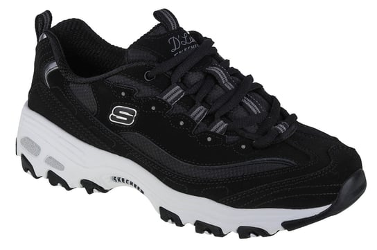 Skechers D Lites-Biggest Fan 11930-BLK, Damskie, buty sneakers, Czarne SKECHERS