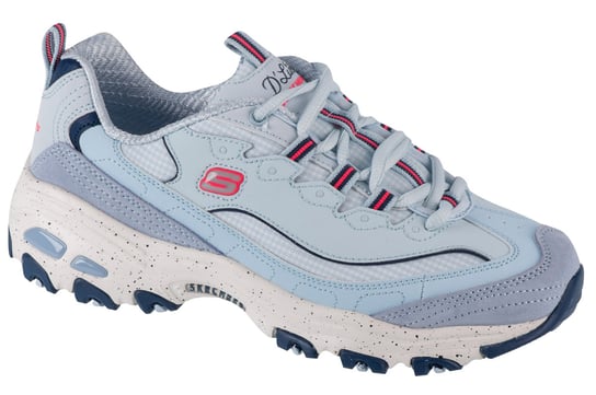 Skechers D'Lites - Bold Views 149589-LBMT, Damskie, buty sneakers, Niebieski SKECHERS