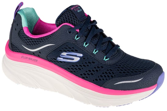 Skechers D'Lux Walker 149023-Nvmt Damskie Sneakersy Granatowe SKECHERS