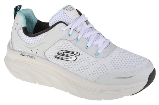 Skechers D'Lux Walker - Infinite Motion 149023-WBK, Damskie, buty sneakers, Biały SKECHERS