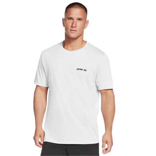 Skechers Dri-Release SKX Tee M1TS274-CHAR męski T-shirt kompresyjny szary SKECHERS